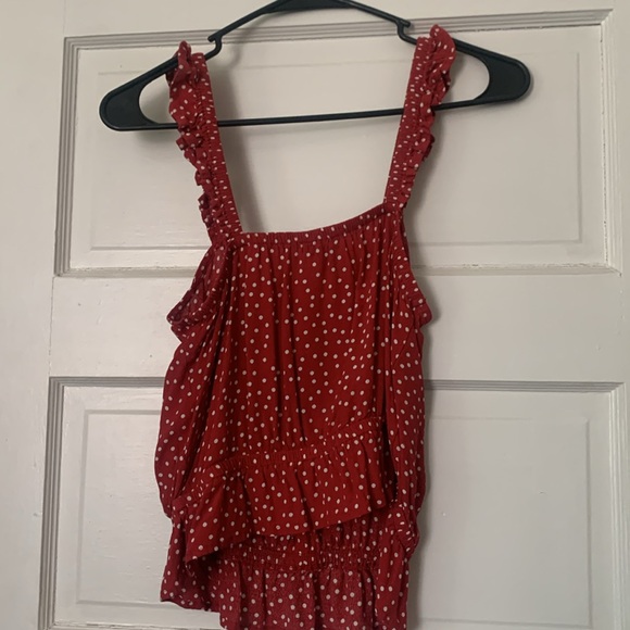 Express ruffled tank top - Picture 3 of 3